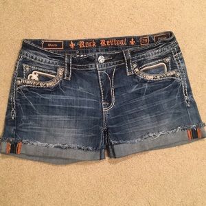 Rock Revival Jean Shorts